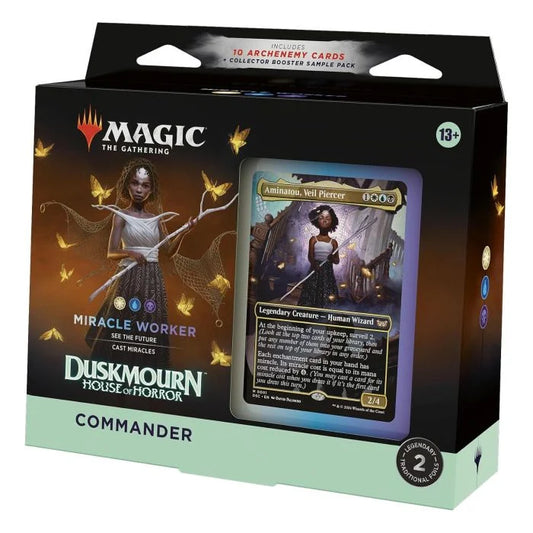 MTG Duskmourn House of Horror Commander Deck Miracle Worker