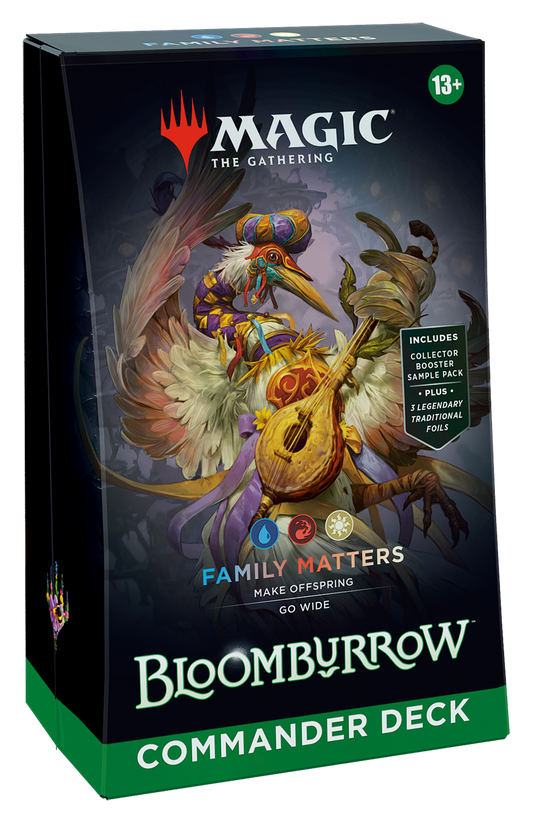 MTG Bloomburrow Commander Deck Family Matters