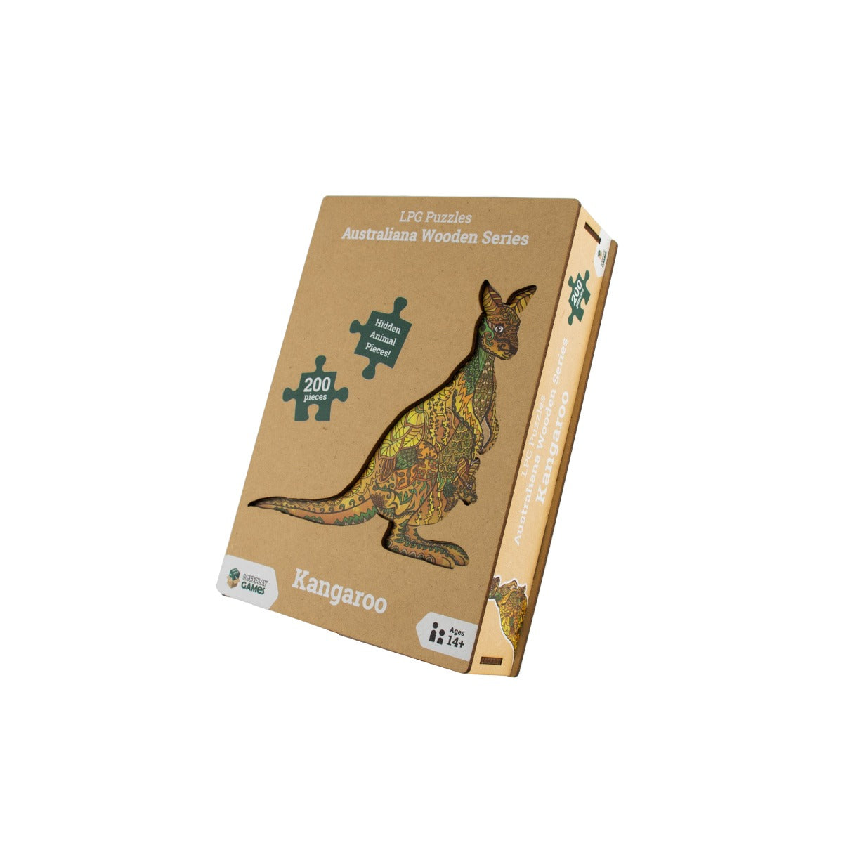 LPG Wooden Puzzle Kangaroo