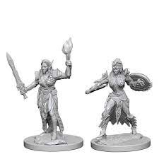 D&D Deep Cuts Minis: Elf Female Fighter – HobbyBastion