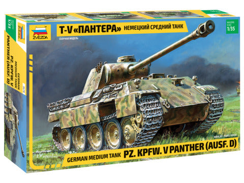 Zvezda 1/35 Panther Ausf. D 3678